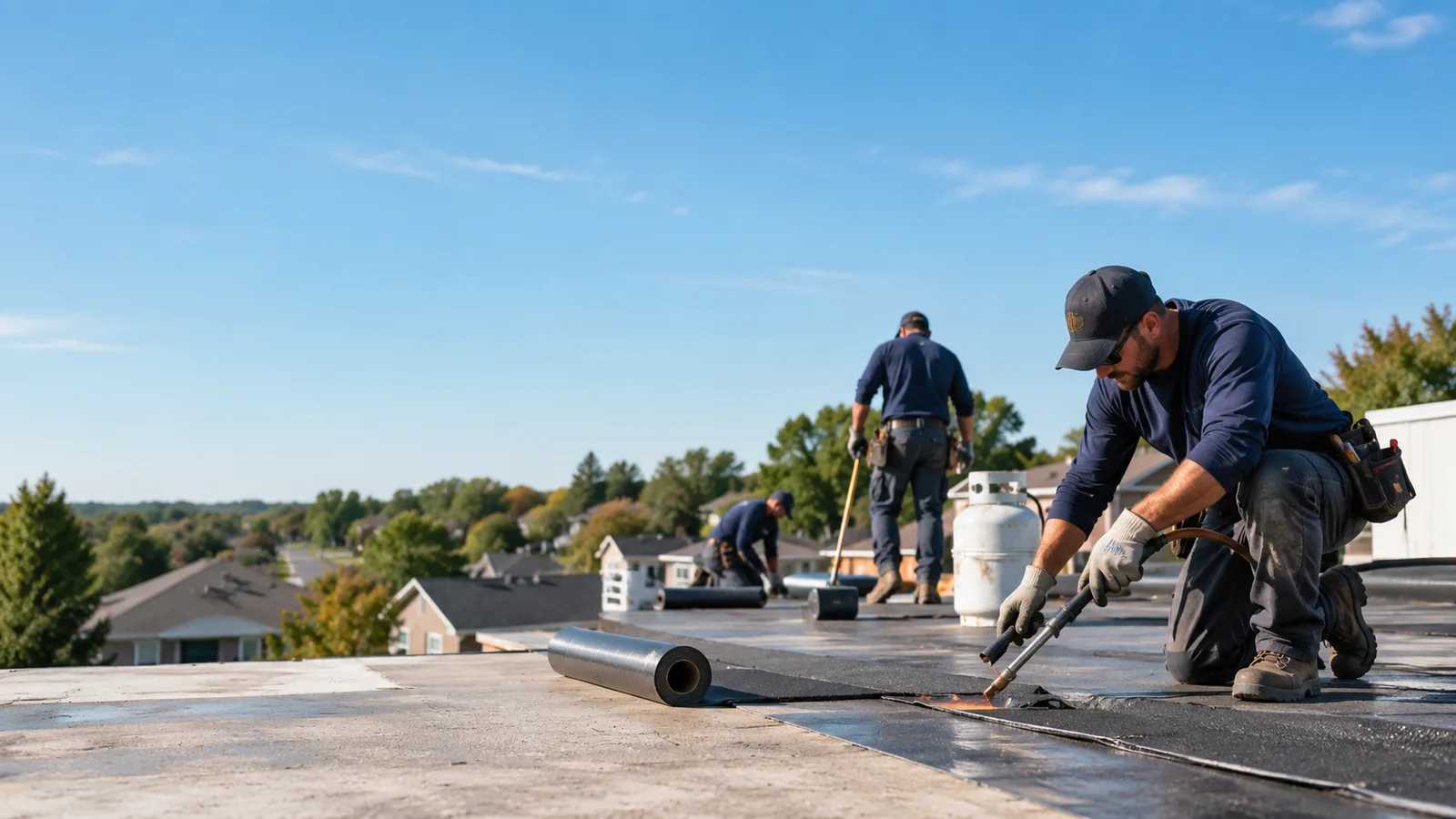 Flat Roof Leak Repair providers in Rock, MI